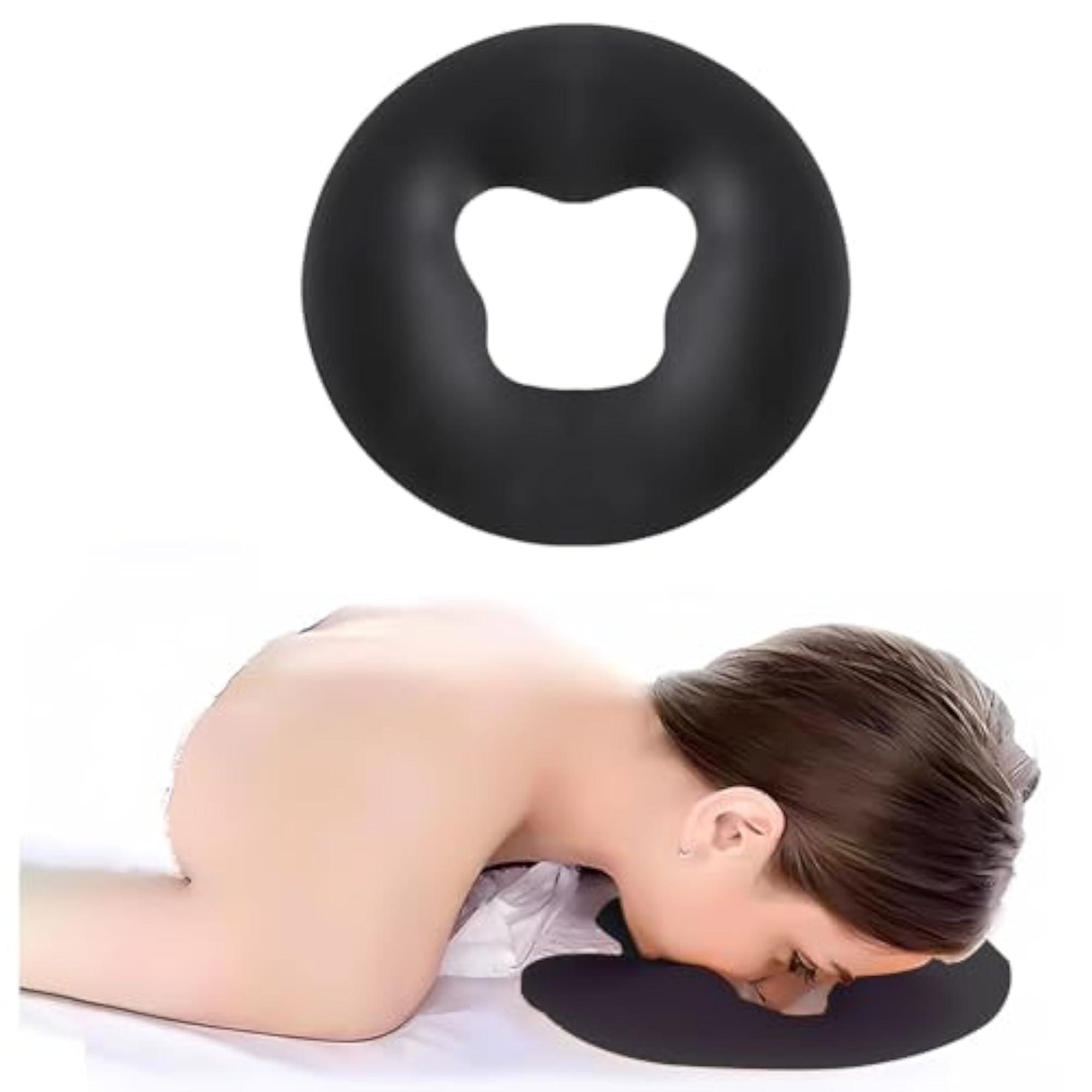 Silicone Face Massage Pillow, Spa Relaxation