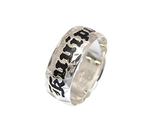 925 Sterling Silver Hawaiian plumeria scroll black enamel Kuuipo 8mm cut out ring size 4-14