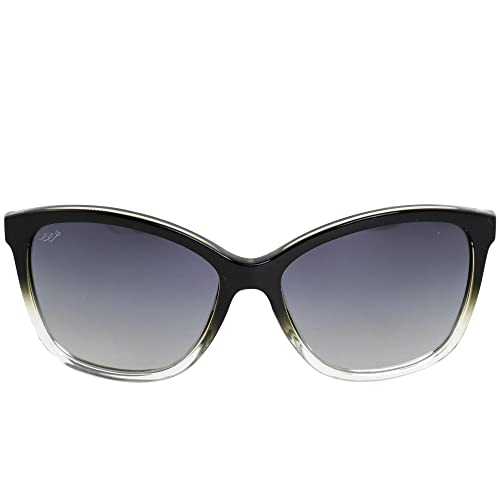 Epoch Eyewear Elizabeth Sport Golf Rider Sunglasses Black Frame with Polarized Smoke Lenses2