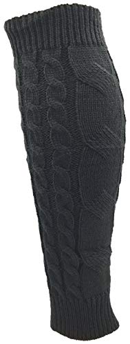 Leg Warmers For Women, 6 Pairs Knee High Cable Knit Warm Thermal Acrylic Winter Sleeve #TOP5