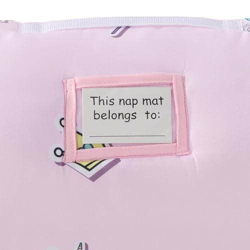 image for beeweed Toddler Nap Mat, Rollup Design Kid Sleeping Mat with Removable