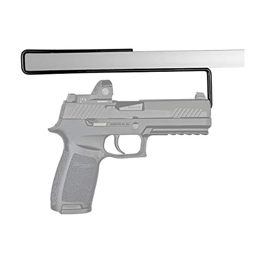 Carry Optic Handgun Hangers: Pistol Hangers for Gun Safe or Cabinet 2-Pack