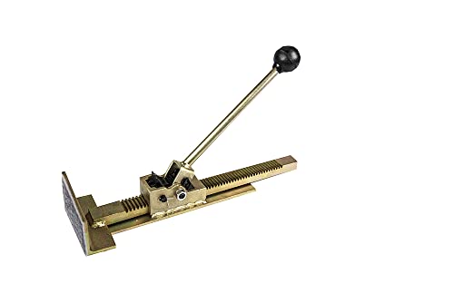 Professioneller Hartholz-Wagenheber und Positionierungswerkzeug zum Glätten und Installieren von Laminat, Hartholz, Vinyl-Bodenbelag ohne Hebelstangen und Brecheisen Cover