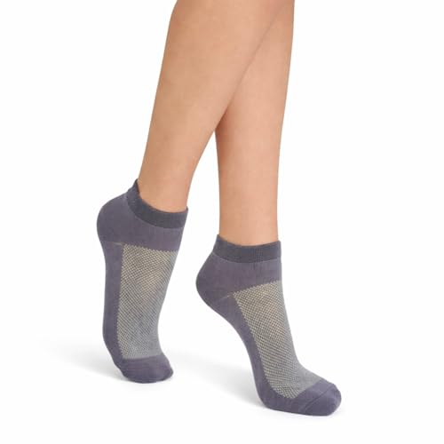 Image of RONDO 3 Pack Thin Ankle Socks - Unisex Ultra Thin Breathable Athletic Socks - Low Cut Running Ankle Socks - Thin Cotton Socks