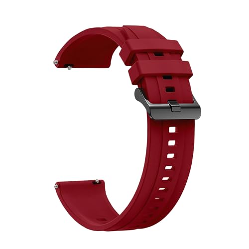 [XGYOMVB] Watch Pro 3�p22mm�N���V�b�N�o���h�BWATCH Pro/Pro 2���X�g�o���h�ɍœK�ȁA�_�炩�� �V���R���X�g���b�v�B(B-red,CMF WATCH Pro)