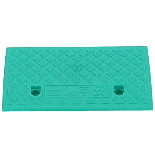 ZAWELIYO 9cm Thickness Portable Curb Ramp for Driveway Car Supplies, Textured Loading Ramp for Home Garage, Suitable for Kerb Slopes/Loading Docks, Made of PP Plastic