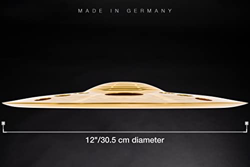 Meinl 12" Trash Stack Cymbal Pair With Holes - Hcs Traditional Finish Brass For Drum Set, Made In Germany, 2-Year Warranty (Hcs12Trs) #TOP3