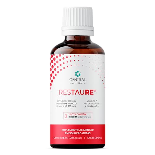 Restaure® 15ml Central Nutrition - Vitamina A, D3, E E K2