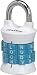Master Lock 1535DWD Set Your Own Word Combination Padlock 1 Pack Assorted Colors