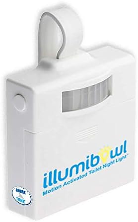 IllumiBowl Luz noturna para vaso sanitário (como visto no tanque ...