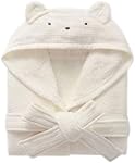 Peignoir à capuche pour enfants 100% Coton Pajama Robe, Garçons et Filles Serviette douce Gonflement du matin, 2-9 Spa Peignoir long à capuche