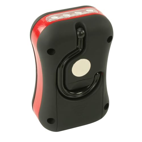 HyCell handliche Werkstattlampe 2in1 1600-0045 Taschenlmape, Rot / Schwarz