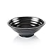 Produktbild Ramenschüssel (schwarzes Melamin), 15 x 5,2 cm, japanischer Stil, Suppenschalen, Pho, Nudeln und mehr