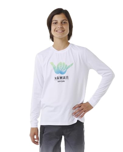 Rashguard Rip Curl Shaka haut de bain enfant pour l'été à la plage