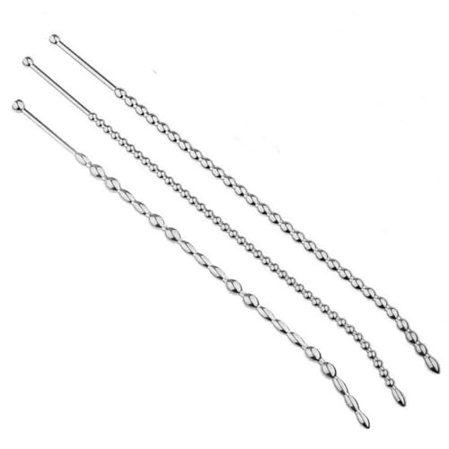 7 tailles tige de fitness urétrale pour homme en métal pour exercices Accessoires de protection - frM59 (3 pcs(5mm/6mm/6+8mm mixed）)