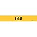 Brady 7103-1, 93107 Self-Sticking Vinyl Pipe Marker, (Pack of 50 Cards)
