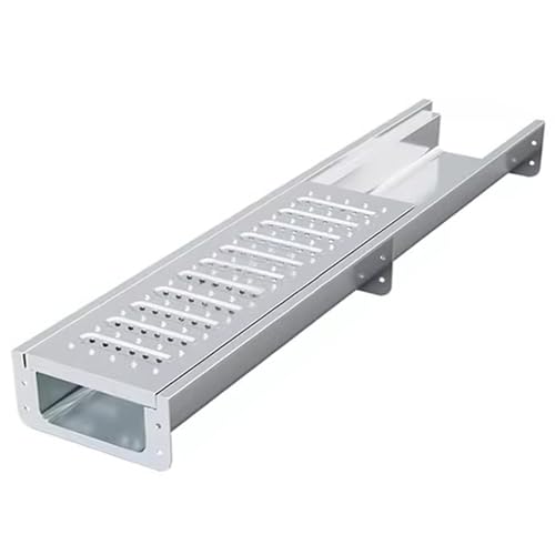 Drenaje lineal con cubierta extraíble para cocinas al aire libre, patios y pasarelas, ideal para aplicaciones comerciales de canalones