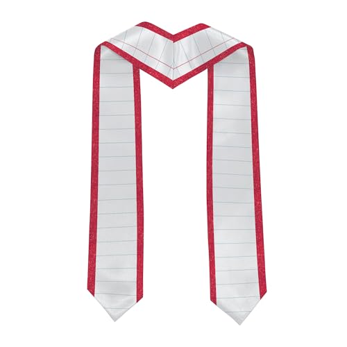 Personalized Teacher Graduation Stole, Custom Teacher 2025 Sash, Coquette Pencil Stole, Teacher Appreciation2