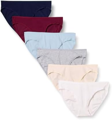 Amazon.com: Amazon Essentials Women's Cotton Bikini Brief Underwear