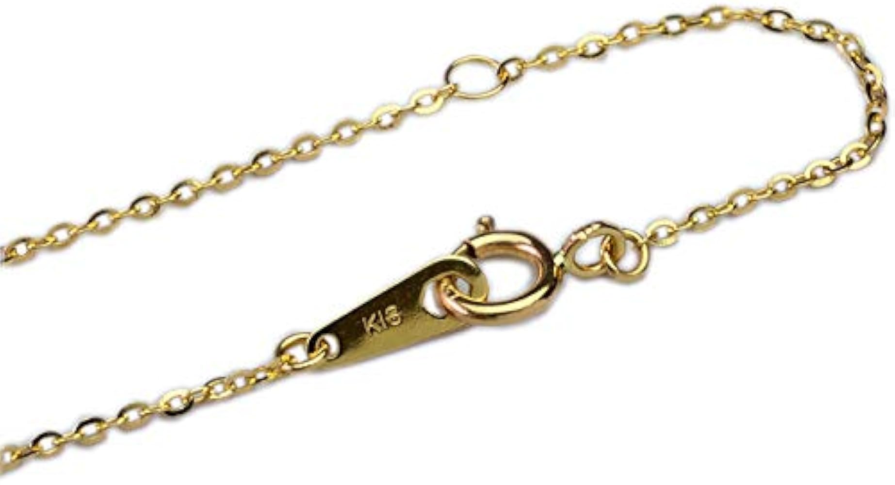 Amazon | [アロハマナ] K18ゴールド ネックレス シャインカット アズキ