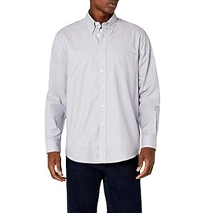 FRUIT OF THE LOOM Heren Shirt Oxford Long Sleeve