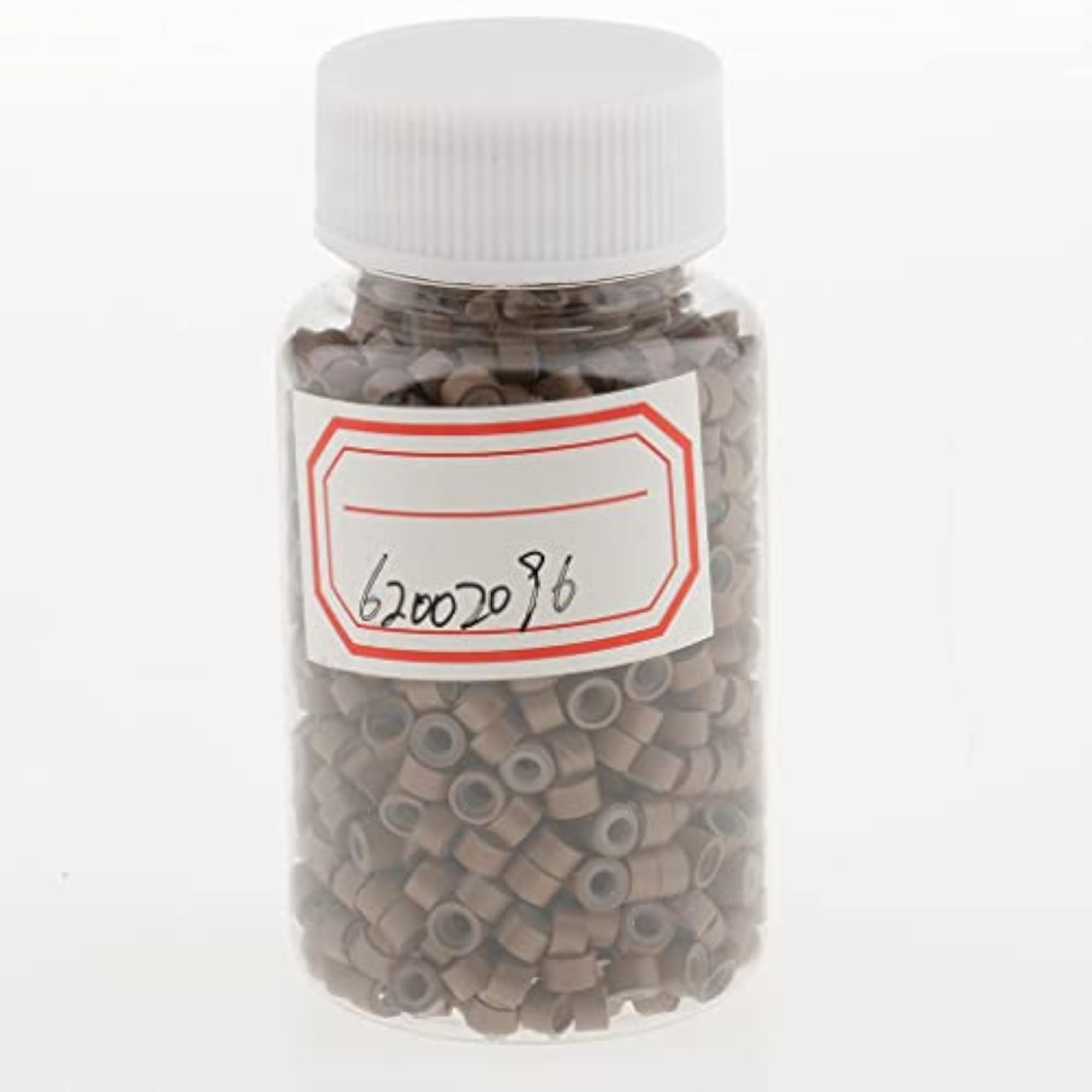 1000 Pieces Silicone Hair Extension Loop Micro Color Ring Beads