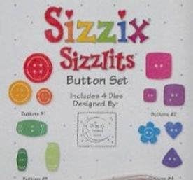 Sizzix Sizzlits Button Die Set
