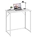 Dripex Schreibtisch Faltbar Tisch Computertisch Klappbar PC Tisch für Homeoffice Arbeitszimmer (Weiß-Montage) Dripex günstig Kaufen-Dripex Schreibtisch Faltbar Tisch Computertisch Klappbar PC Tisch für Homeoffice Arbeitszimmer (Weiß-Montage)