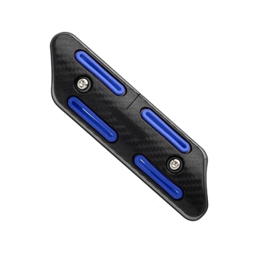 Bouclier thermique moto protection de tuyau d'échappement en finition soignée