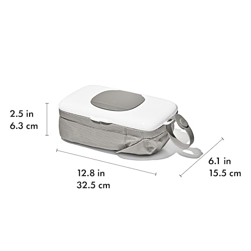 OXO Tot On-The-Go Wipes Dispenser with Diaper Pouch, Gray - image 7