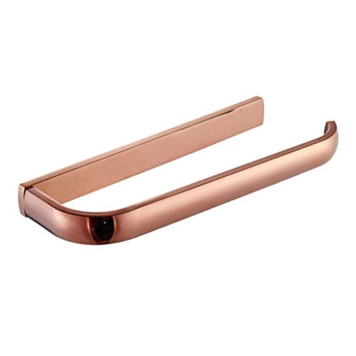 Porte-serviettes en cuivre or rose pour créer une ambiance spa à la maison