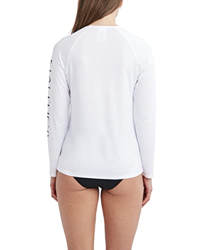 Image of Nautica Women's Long Sleeve Rashguard - Quick-Dry, UPF Protection, Swim Shirt, Pool, Beach, Hiking, Yoga, Volleyball