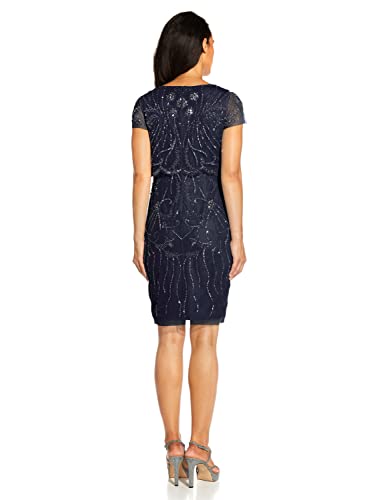 Image of Adrianna Papell Women's Beaded Cocktail Dress