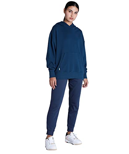 Image of PUMA Women Cotton Hooded Neck Sweatshirt