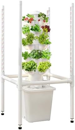 Hydroponics Growing System, 30 Pods Indoor Hydroponic Garden with...