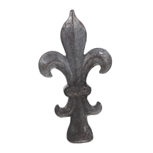 SUPVOX Puntale Per Recinzione in Metallo Teste Per Recinzioni in Ferro Accessori Decorativi Per Recinzioni Esterne Puntali Per Pinnacoli Da Giardino