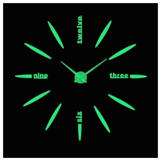 FASHION in THE CITY Wall Clocks Silent Non-Ticking Movement Wall Decoration Home/Office/Hotel/Bar/Restaurant/Classroom Clocks