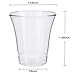 Bekith 1000 Pack Communion Cups, Plastic Disposable Cup Fits Standard Holy Communion Trays, 0.5 Ounce, Clear