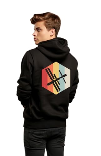Image of Be Crazy Anime Printed Black Hoodie /Graphic Printed Hoodie /Hoodie for Men & Women /Warm Hoodie /Unisex Hoodie