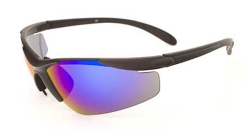 JiMarti JM01 Sunglasses for Golf, Fishing, Cycling-Unbreakable-TR90 Frame (Flat Black & Copper)