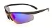 JiMarti JM01 Sunglasses for Golf, Fishing, Cycling-Unbreakable-TR90 Frame (Flat Black & Copper)