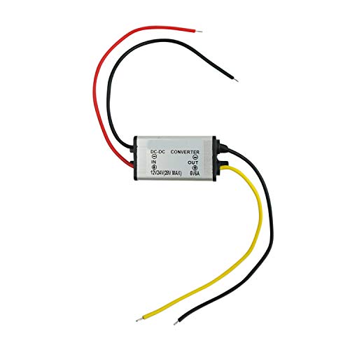 Proshopping Dc Converter Regulator, 12V Step Down To 6V 6A 36W Voltage Reducer, Dc/Dc Power Supply Module Buck Transformer, Waterproof - For Car Truck Vehicle Boat #TOP4