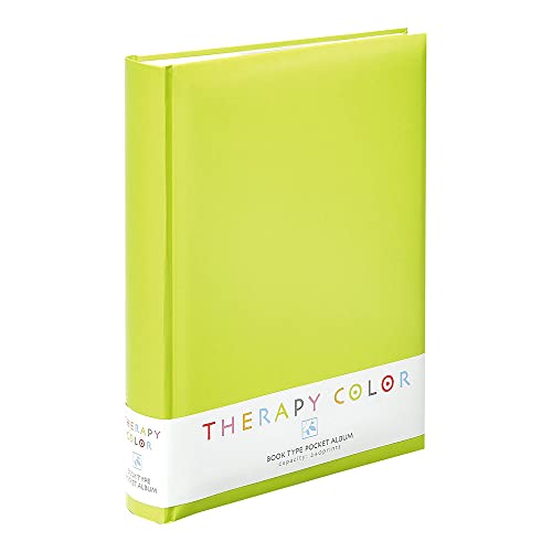Album de poche Nakabayashi Chromothérapie l'art de la reliure japonaise verte relaxante