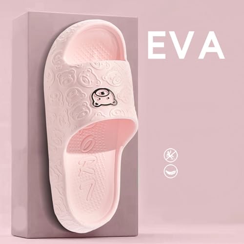 Bear Slippers for Women & Men - Soft EVA House Shoes, Non-Slip Thick Sole Couple Slides, Breathable Indoor/Outdoor Slippers2