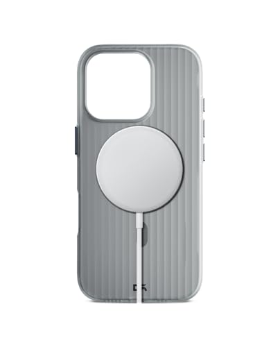 Image of DailyObjects Polycarbonate Beam Magnetic Protective Cover Compatible with iPhone 16 Pro | Camera & Body Protection|Anti Shock,Scratch Resistant|Precise Cutouts & Modern Design|Wireless Charging White