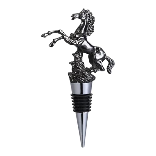 Vertedor Para Vino | Vertedor Para Alcohol Con Tapon De Caballo Para Cocteles | Hermético Dispensador De Bebidas Accesorios De Bar Para Vodka Whisky Champán Cóctel Fiesta Boda
