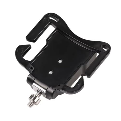 Image of Quick Release DSLR Camera Belt Clip Mount, Universal Waist Buckle Adapter Holder for Canon, Nikon, Sony & More Cameras, Hands-Free Carrying