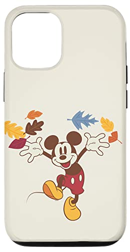 Coque iPhone 12 Disney Mickey Mouse protection automne Thanksgiving antichoc