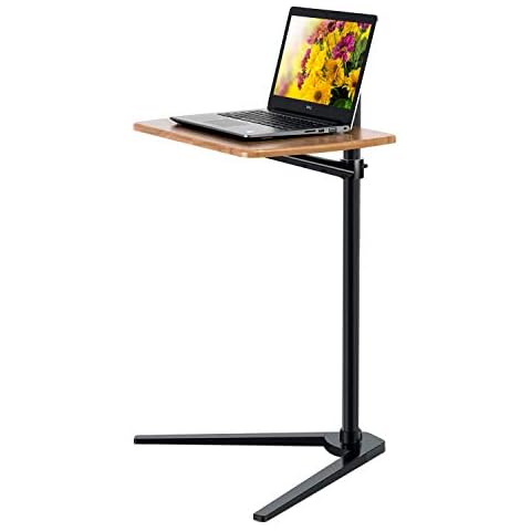 MagicHold Floor Stand for Laptop Aluminum Height Adjustable Table for Bed Sofa,Compatible with MacBook,Laptop Notebook,Tablets,iPad, Projector Camera Cover