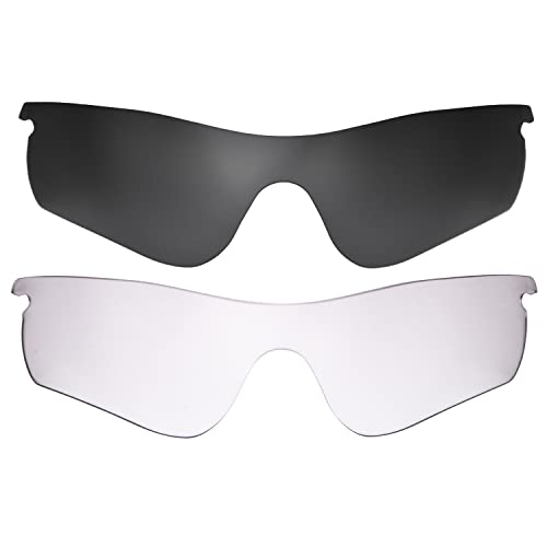 Verres Radarlock Path transparents et noirs polarisés pour lunette de sport